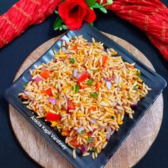 A picture of Puffed Rice (Bhelpuri).