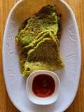 Split Mung beans chilla