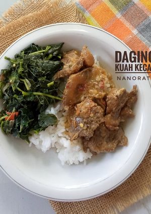 Foto resep Daging Kuah Kecap Santan