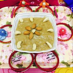 A picture of Sama flour halwa.