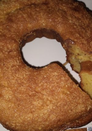 صورة لوصفة كيكة اقتصادية وسهلة