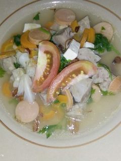 Foto resep Sup BTS (bakso tahu sosis)