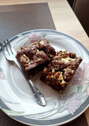 Túrós kakaós kevert süti recept fotója