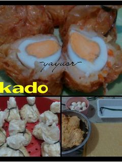 Foto resep Ekado,,odake #berani baking