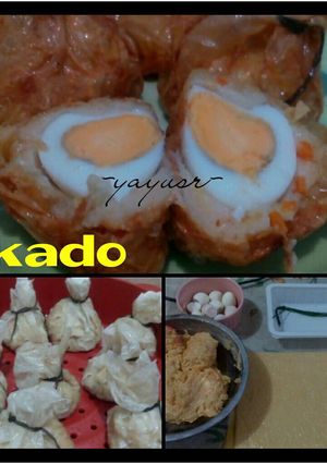 Foto resep Ekado,,odake #berani baking