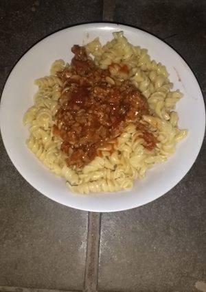 Una foto de Fideos