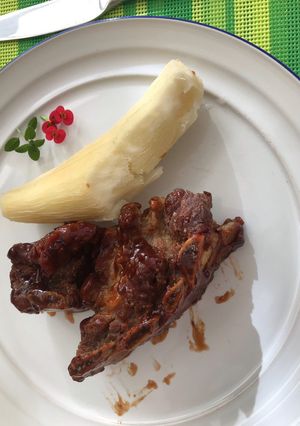 Una foto de Costillas a la BBQ