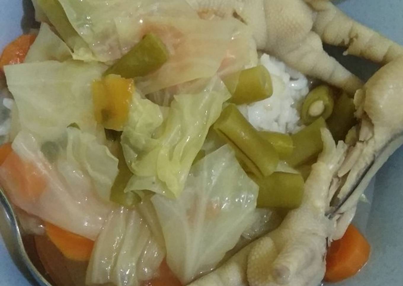 Sop Ceker Ayam