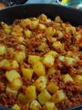 Potatoes with Longaniza Sausage