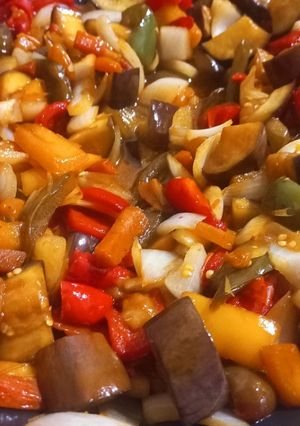 Una foto de Salteado de Verduras al Wok