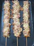 Espetinhos de Macarrão