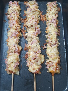 Foto de Espetinhos de Macarrão