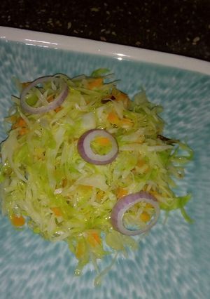 A picture of Steamed cabbage.