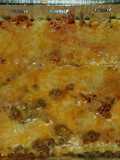 Lasaña de carne molida