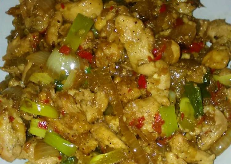 Cara Gampang Menyiapkan Spicy Chicken Teriyaki Anti Gagal