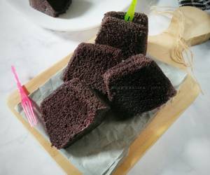 Siap Saji Bolu Kukus Ketan Hitam  Tepung Beras Kamismanis Enak Sederhana