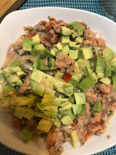 Una foto de Ceviche palta