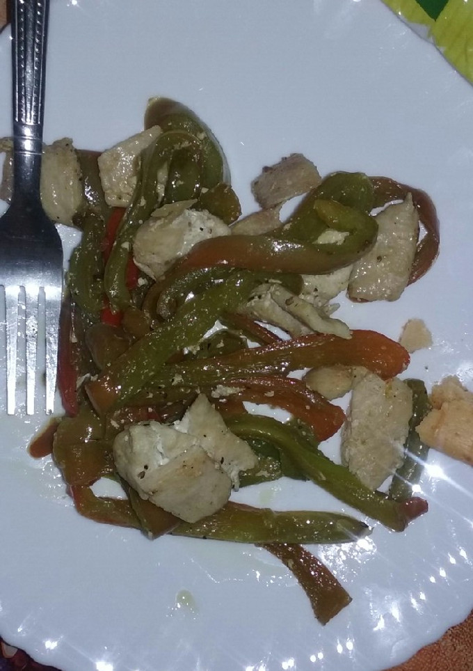 Una foto de Pimiento con filete