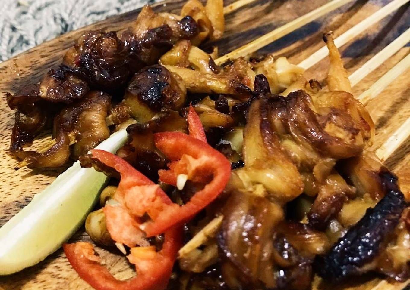 Sate jamur tiram
