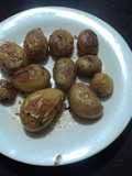Papas al horno con orégano, sal y tequila