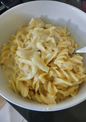 Foto resep Triple cheese fusilli