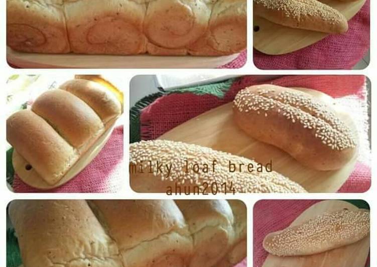 Resep Milky Loaf Bread Vivian Pang Oleh Febryani Chourmain Cookpad