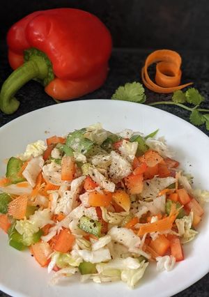 A picture of Multicolor salad.