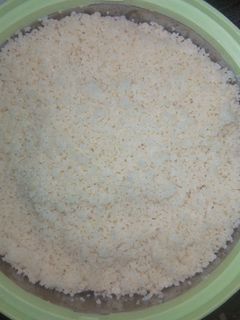A picture of Soaked Couscous.