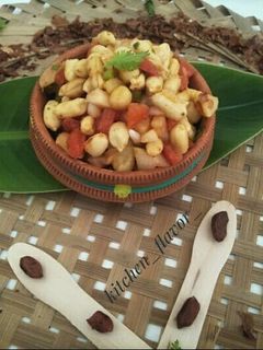 A picture of Roasted peanut chaat.
