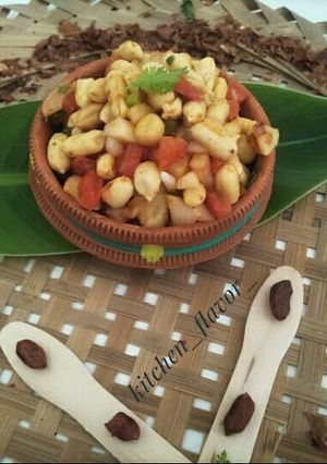 A picture of Roasted peanut chaat.