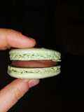 Macaron al cappuccino