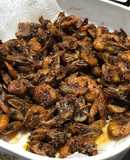 Camarones cucarachas al estilo Sonorense