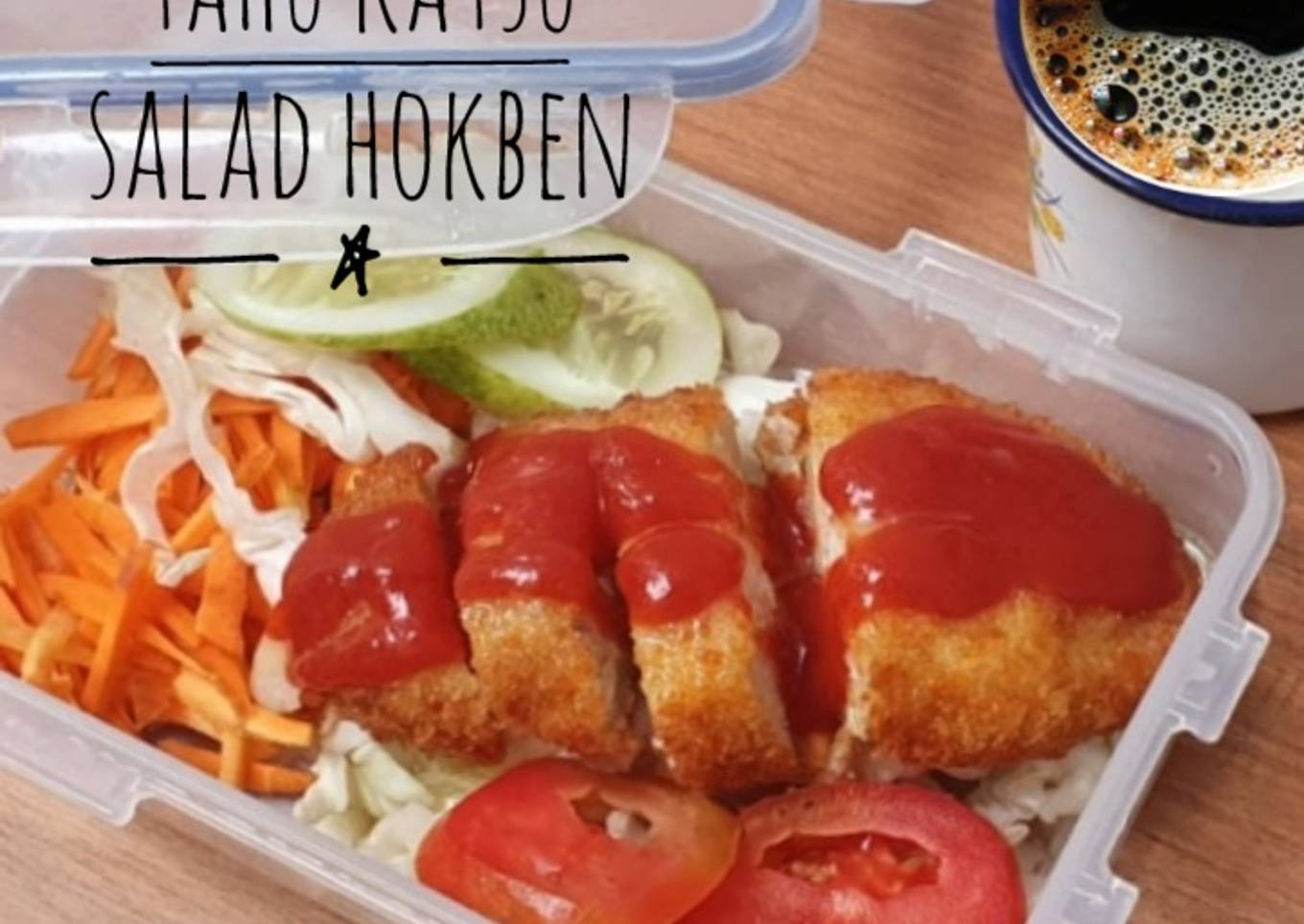 Cara Gampang Menyiapkan Tahu Katsu Salad Hokben, Sempurna