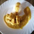 Pollo al curry con fundamento