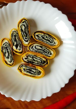 Foto resep Nori Egg Roll