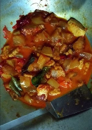 Foto resep Oseng Cingur Pedas