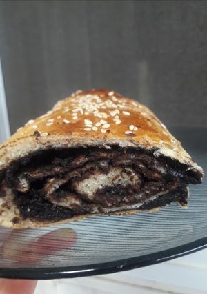 Una foto de Arrollado dulce relleno de chocolate