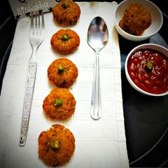 A picture of Paneer Poha Appe.