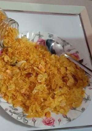 નાયલોન પૌઆ નો ચેવડો( pauva chevdo recipe in gujarati રેસીપી મુખ્ય ફોટો