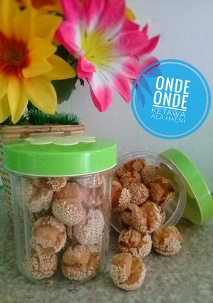 Foto resep 🌰Onde-Onde Ketawa Simple Renyah Empuk🌰