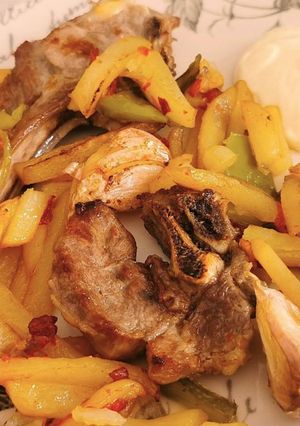 Una foto de "Frita de Cordero" estilo Formentera