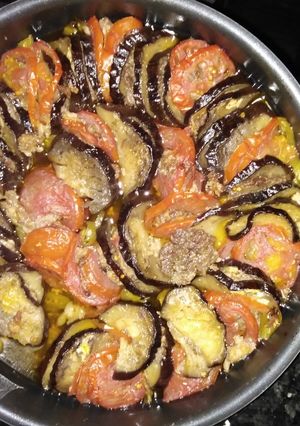 صورة لوصفة كباب الباذنجان