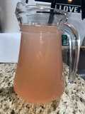 Freshly made Lavender lemonade (levendula limonade)