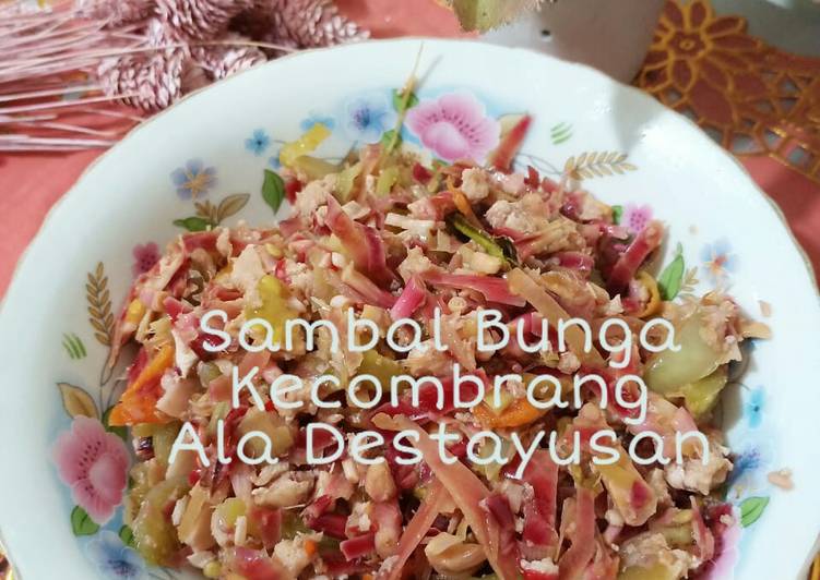 Resep Sambal Bunga Kecombrang Anti Gagal