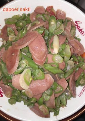 Foto resep Oseng buncis sosis