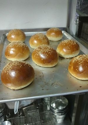 Una foto de Bollos para hamburguesa