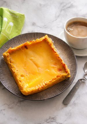 Foto resep 3. Ube Cheesecake