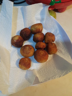 Una foto de Croquetas de brócoli y jamón