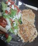 Hamburguesas de Arroz y Pollo