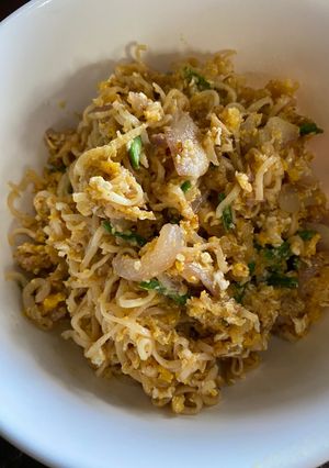 รูปของ ผัดมาม่าแหนม 🍝